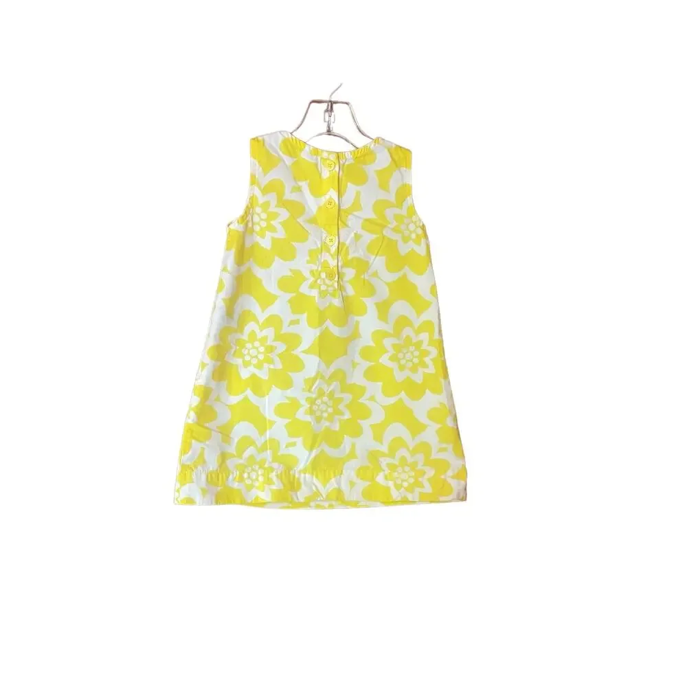 Carter's Yellow Floral Dress Sz 5